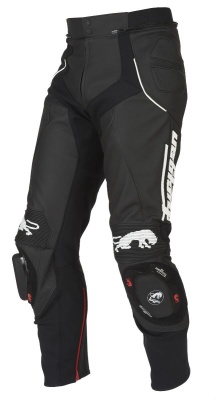 [FURYGAN] Мотоштаны RAPTOR, цвет Черный/Белый фото в интернет-магазине FrontFlip.Ru