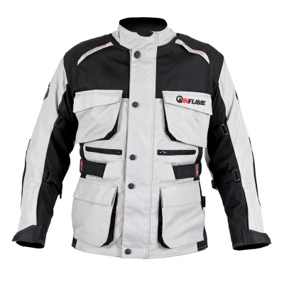 Куртка мужская INFLAME TRAVELLER текстиль, цвет песочный фото в интернет-магазине FrontFlip.Ru