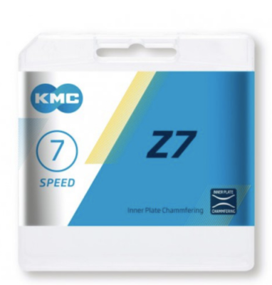 Цепь KMC Z7 7ск. 114L Grey/Brown (BZ07GB114) фото в интернет-магазине FrontFlip.Ru