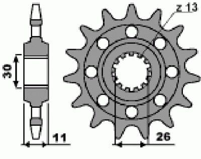 PBR Звезда передняя    579M-16 (R1) фото в интернет-магазине FrontFlip.Ru