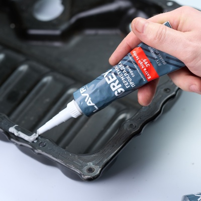 LAVR Герметик-прокладка серый высокотемпературный Grey, 85 г фото в интернет-магазине FrontFlip.Ru