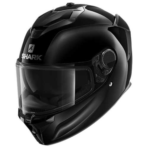 Шлем SHARK SPARTAN GT BLANK BCL. MICR. Black Glossy фото в интернет-магазине FrontFlip.Ru
