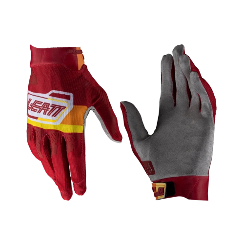 Мотоперчатки Leatt Moto 2.5 X-Flow Glove PitBoard Ruby фото в интернет-магазине FrontFlip.Ru