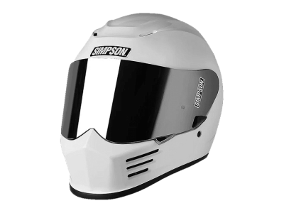 SIMPSON Шлем SPEED WHITE фото в интернет-магазине FrontFlip.Ru