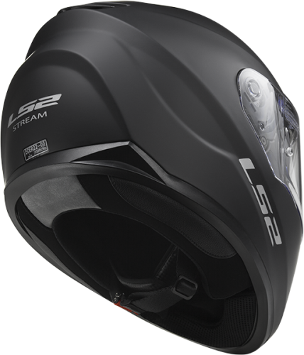 LS2 Мотошлем FF353 RAPID SOLID черный матовый фото в интернет-магазине FrontFlip.Ru