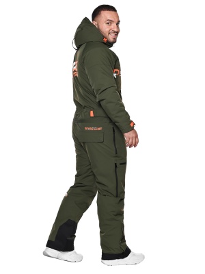 SNOW HEADQUARTER Снегоходный комбинезон мужской A-89011 Хаки фото в интернет-магазине FrontFlip.Ru