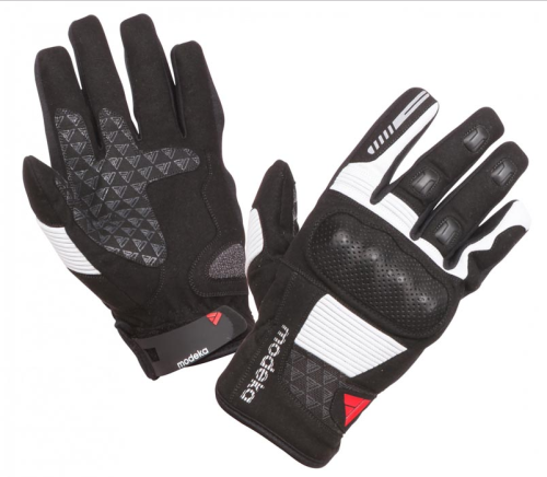 Мотоперчатки Modeka Fuego Black/Grey фото в интернет-магазине FrontFlip.Ru