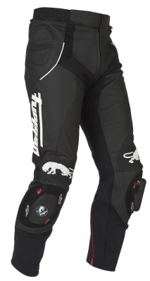 [FURYGAN] Мотоштаны RAPTOR, цвет Черный/Белый фото в интернет-магазине FrontFlip.Ru