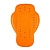 [FURYGAN] Вставка в куртку для защиты спины VIPER D3O LVL 2, цвет Оранжевый