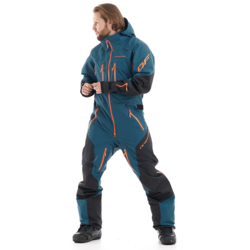 Dragonfly Комбинезон SuperLite 3L MAN Dark Ocean - Orange фото в интернет-магазине FrontFlip.Ru