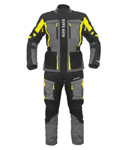 HAWK MOTO КОСТЮМ муж.текстиль. PILGRIM GRAY фото в интернет-магазине FrontFlip.Ru