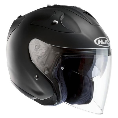 HJC Шлем FG-JET BLACK MATT фото в интернет-магазине FrontFlip.Ru