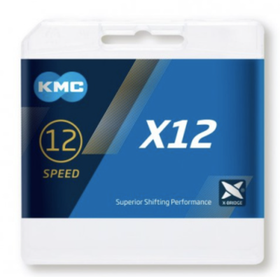 Цепь KMC X12 EPT 12ск. 126L Silver (BX12EP126) фото в интернет-магазине FrontFlip.Ru