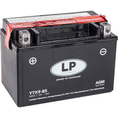 Аккумулятор Landport YTX9-BS, 12V, AGM фото в интернет-магазине FrontFlip.Ru