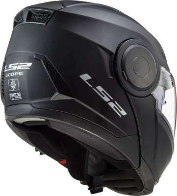 LS2 Мотошлем FF902 SCOPE Solid черный матовый фото в интернет-магазине FrontFlip.Ru