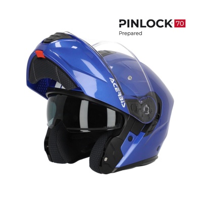 Шлем Acerbis TDC Blue фото в интернет-магазине FrontFlip.Ru