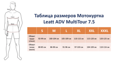 Мотокуртка Leatt ADV MultiTour 7.5 Jacket Stealth фото в интернет-магазине FrontFlip.Ru