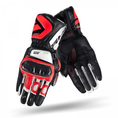 перчатки SHIMA STR-2 RED FLUO фото в интернет-магазине FrontFlip.Ru