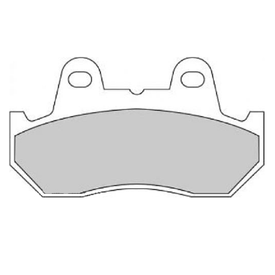 Тормозные колодки дисковые, FERODO (FDB665P) фото в интернет-магазине FrontFlip.Ru