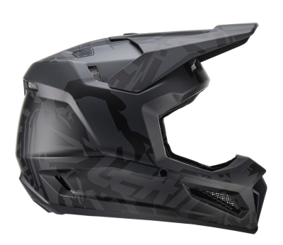 Мотошлем подростковый Leatt Moto 3.5 Junior Helmet Stealth фото в интернет-магазине FrontFlip.Ru