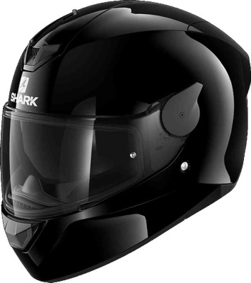 Шлем SHARK D-SKWAL 2 BLANK Black Glossy (неверная карточка) фото в интернет-магазине FrontFlip.Ru