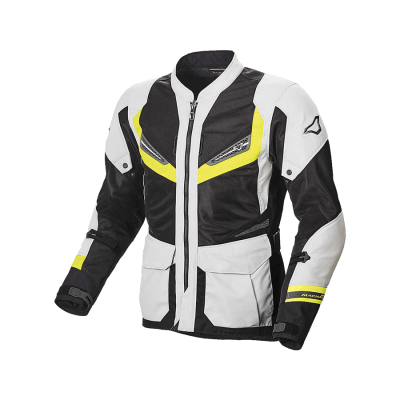 MACNA Куртка AEROCON ткань серо/черн с зел.полоск фото в интернет-магазине FrontFlip.Ru