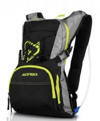 Рюкзак с гидропаком Acerbis H20 DRINK Black/Yellow 10/2L фото в интернет-магазине FrontFlip.Ru