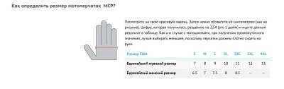 MCP Мотоперчатки классические Legend 2 черный фото в интернет-магазине FrontFlip.Ru