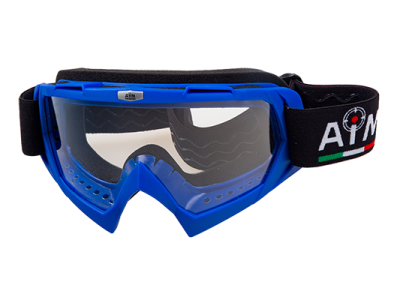 Очки кроссовые AiM 634-200 Blue фото в интернет-магазине FrontFlip.Ru