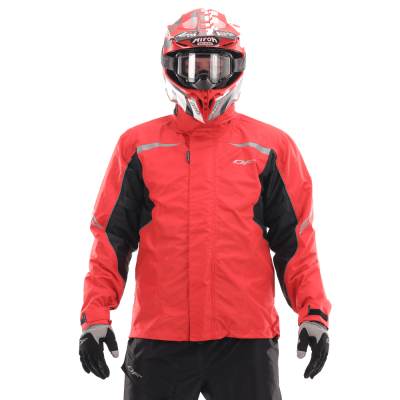 Dragonfly Куртка - дождевик EVO Red (мембрана) 2023 фото в интернет-магазине FrontFlip.Ru