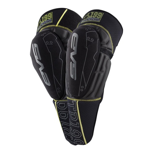Защита колена и голени EVS TP199 Black / Hi-Viz Yellow фото в интернет-магазине FrontFlip.Ru