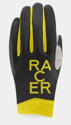 Перчатки RACER GP STYLE 2 BLACK YELLOW фото в интернет-магазине FrontFlip.Ru
