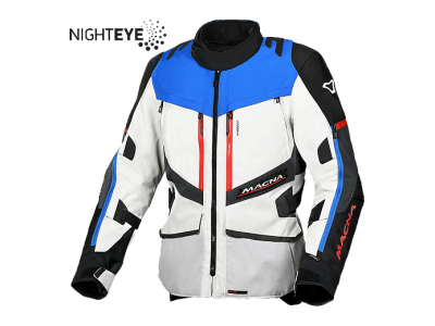 MACNA DOMANE Куртка ткань серая/синяя фото в интернет-магазине FrontFlip.Ru