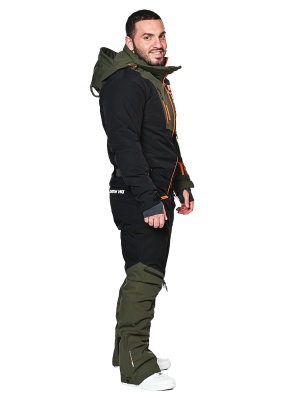 SNOW HEADQUARTER Снегоходный комбинезон мужской A-89007 Хаки фото в интернет-магазине FrontFlip.Ru