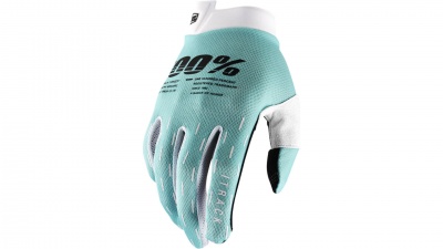 Мотоперчатки 100% ITrack Glove Aqua фото в интернет-магазине FrontFlip.Ru
