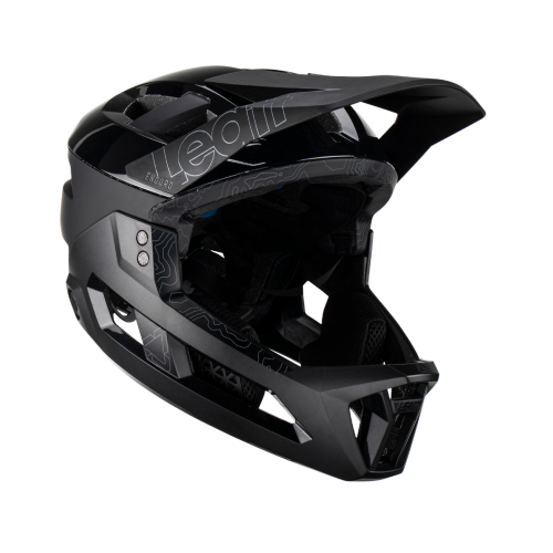 Велошлем Leatt MTB Enduro 3.0 Helmet Stealth фото в интернет-магазине FrontFlip.Ru
