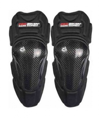 Наколенники Pro-Biker HXP-18 Black фото в интернет-магазине FrontFlip.Ru