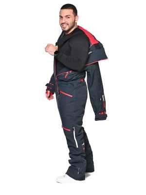 SNOW HEADQUARTER Снегоходный комбинезон мужской A-89008 Серый фото в интернет-магазине FrontFlip.Ru