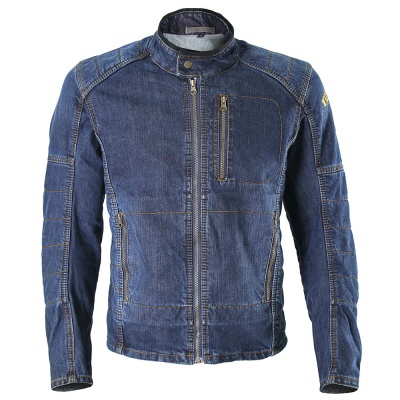 Куртка мужская INFLAME DANDY хлопок+арамид, цвет синий фото в интернет-магазине FrontFlip.Ru