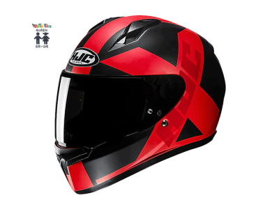 HJC Шлем C10 TEZ MC1SF фото в интернет-магазине FrontFlip.Ru