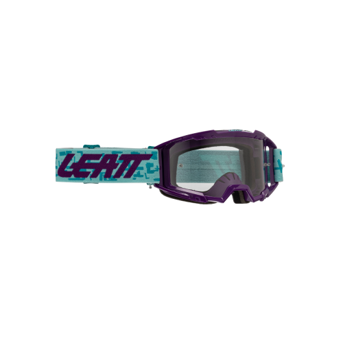 Очки Leatt Vizion 3.5 Purple Clear 90% фото в интернет-магазине FrontFlip.Ru
