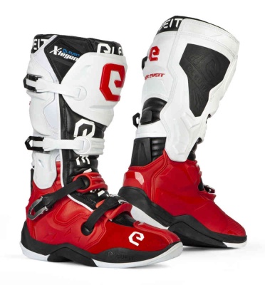 Мотоботы ELEVEIT X LEGEND red/white муж фото в интернет-магазине FrontFlip.Ru