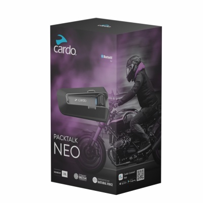 CARDO Мотогарнитура PACKTALK NEO - SINGLE фото в интернет-магазине FrontFlip.Ru