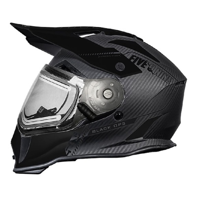 Снегоходный шлем 509 Delta R3L Carbon Fiber с подогревом Black Ops фото в интернет-магазине FrontFlip.Ru