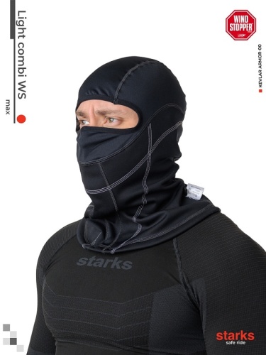 Подшлемник Starks Light Combi WS Max фото в интернет-магазине FrontFlip.Ru