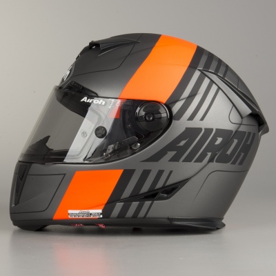 AIROH шлем интеграл GP500 SCRAPE ORANGE MATT фото в интернет-магазине FrontFlip.Ru
