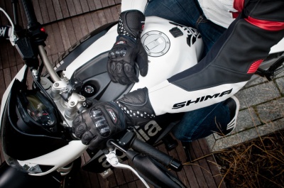 перчатки SHIMA PROSPEED BLACK фото в интернет-магазине FrontFlip.Ru