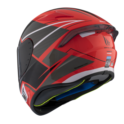 Шлем MT TARGO PRO PODIUM D5 Gloss Red фото в интернет-магазине FrontFlip.Ru