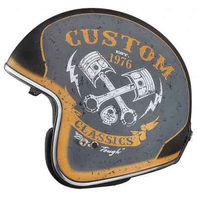 Шлем открытый IXS HX 77 X10036 M33 черный матовый фото в интернет-магазине FrontFlip.Ru