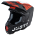 Шлем кроссовый JUST1 J22 Carbon Adrenaline , красный/белый матовый фото в интернет-магазине FrontFlip.Ru